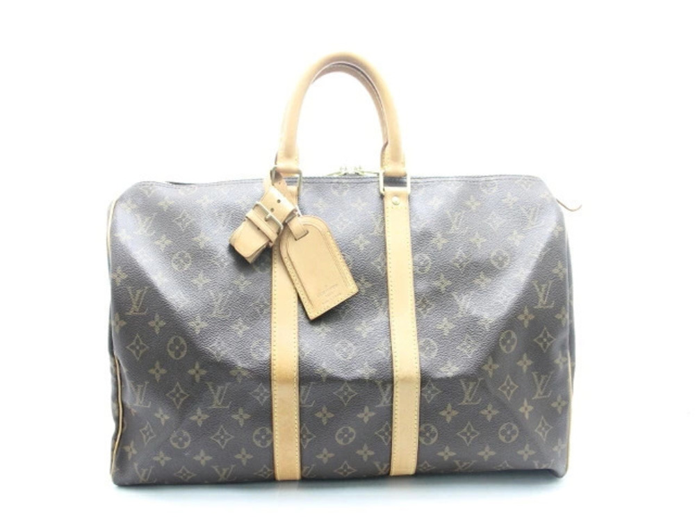 LOUIS VUITTON Boston Bag Keepall Monogram
